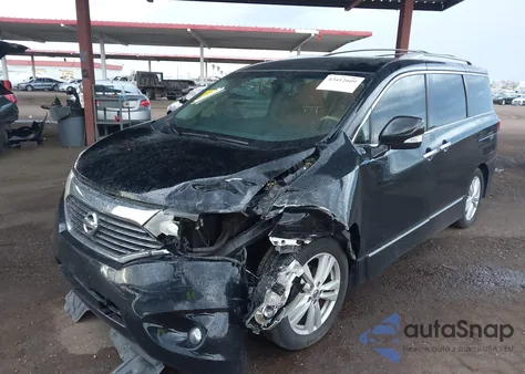 2013 Nissan Quest Sl from USA, damaged, VIN JN8AE2KP8D9060576